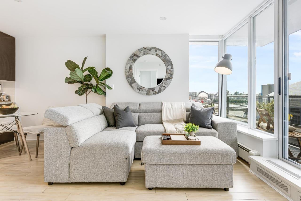 Heart Of Downtown 1 Bd Entire Condo - Pool, Gym, Parking, Office, Ac 溫哥華 外观 照片